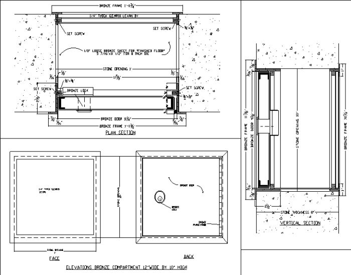 Catalog Mausoleum Bronze